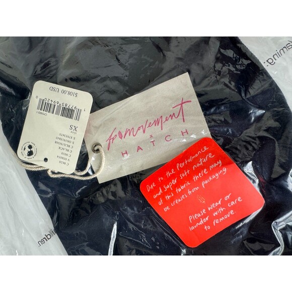 FP Movement x Hatch XS Never Better Full Length Leggings Black High Rise NWT - Picture 6 of 9